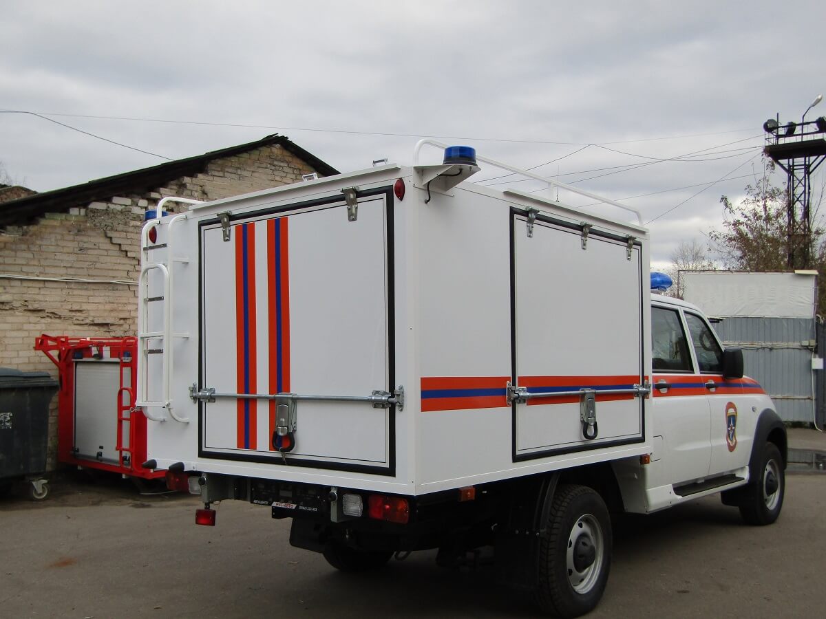 Аварийно-спасательный автомобиль (АСА) на шасси УАЗ: дополнительное изображение