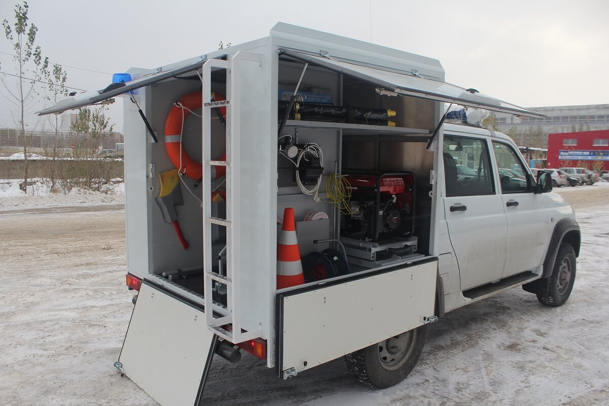 Аварийно-спасательный автомобиль (АСА) на шасси УАЗ: дополнительное изображение